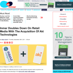 Inmar Doubles Down On Retail Media With The Acquisition Of Aki Technologies