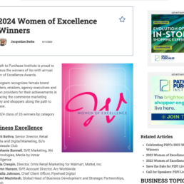 2024 women of excellence winners